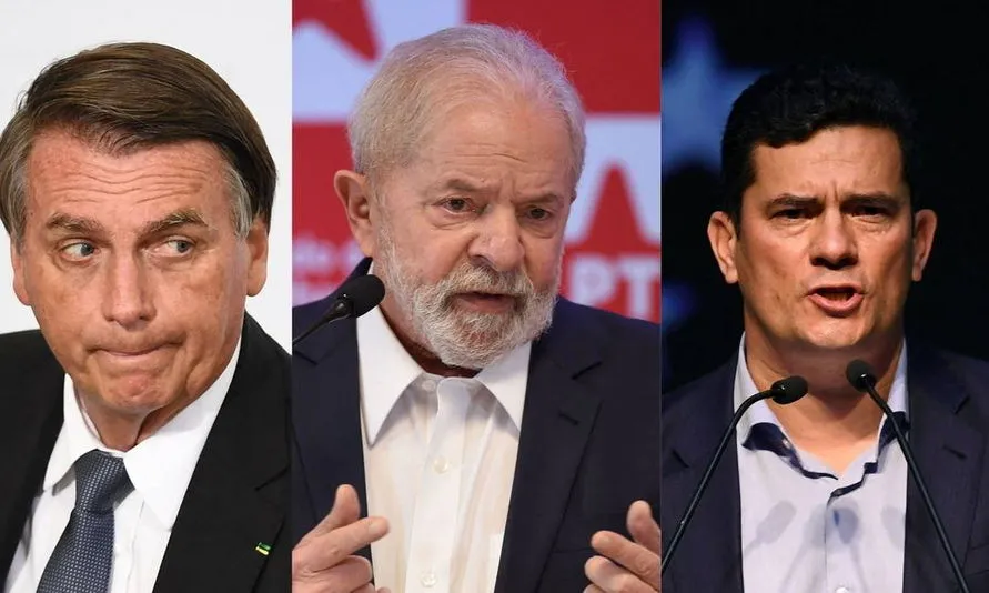 Lula segue na liderança das pesquisas e Moro fica em 3º