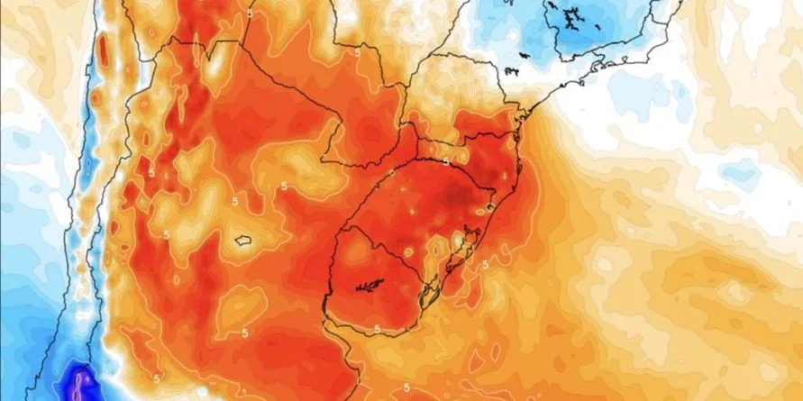 Onda de calor extremo deve atingir o Sul nesta semana