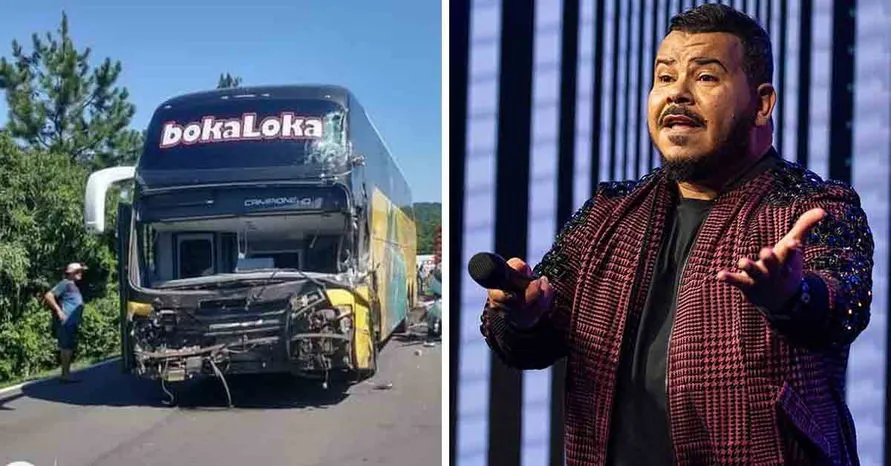 Ônibus do Bokaloka se envolve em acidente com vítimas fatais