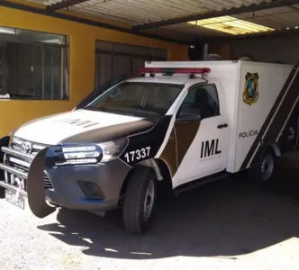 A motocicleta encontrava sem placa e com o chassi suprimido