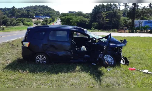 Freiras ficam feridas gravemente em acidente na BR-277 no PR