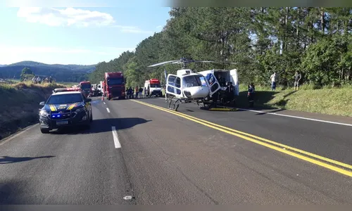 Acidente na BR 376 deixa uma pessoa morta, diz PRF