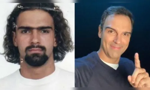 Adnet publica foto antiga de Tadeu Schmidt e choca a web