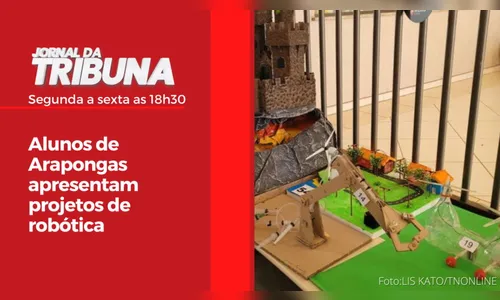 Alunos de Arapongas apresentam projetos de robótica