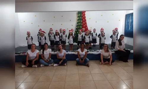 Alunos do CMEI apresentaram Cantata de Natal em Arapongas