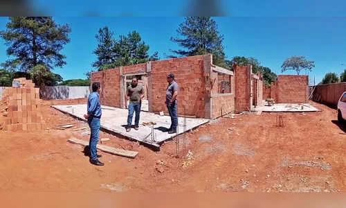 Avança obra de capela mortuária no Jardim Colonial