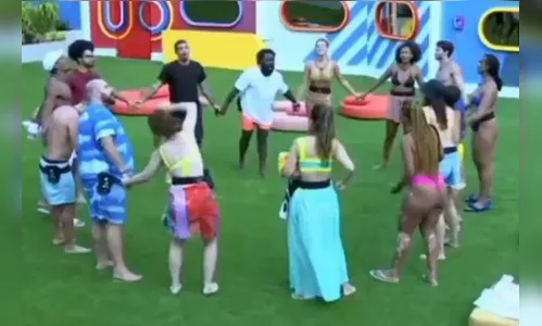 BBB 22: participantes fazem rodinha e cantam música gospel