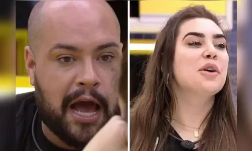 BBB22: Tiago Abravanel diz para Naiara que ela tem bafo