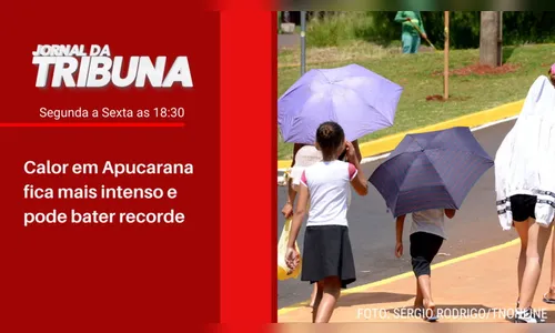 Calor em Apucarana fica mais intenso e pode bater recorde