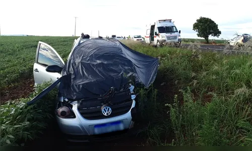 Casal morre e uma criança fica ferida em acidente na PR-323