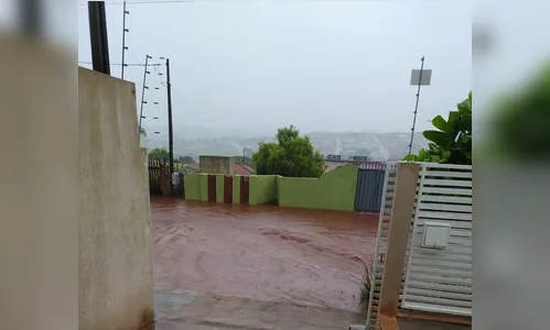 Chuva provoca alagamentos e quedas de árvores em Apucarana