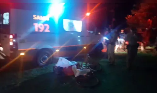 Ciclista é atropelado por carro em Arapongas