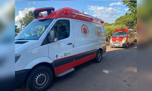 Criança e ciclista são socorridos após acidente no Pirapó