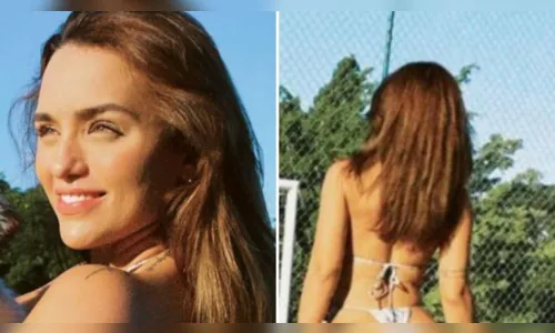 De fio-dental, Rafa Kalimann deixa seguidores babando