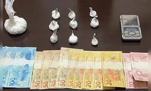 Polícia apreende 118 gramas de cocaína na Rua  em Ivaiporã