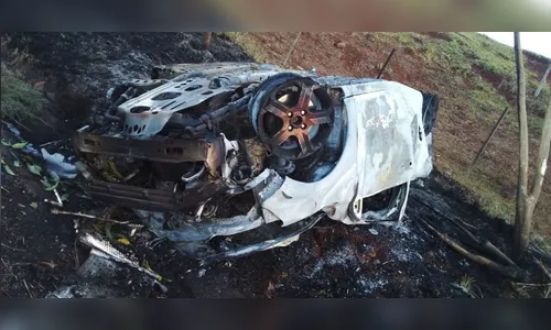 Passageiro de Montana morre durante capotamento na PR-160