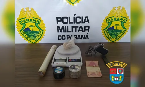 Dois homens são presos com arma e drogas em Ivaiporã