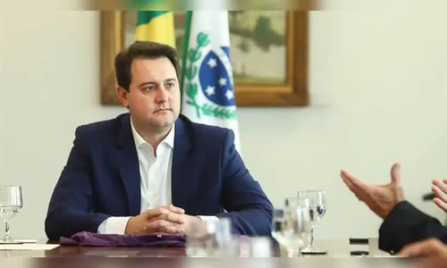 Governador Ratinho Junior testa positivo para Covid-19