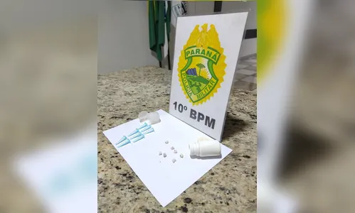 Homem de 21 anos é preso com crack e cocaína em Apucarana