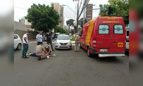 Idoso é atropelado enquanto atravessava faixa de pedestres