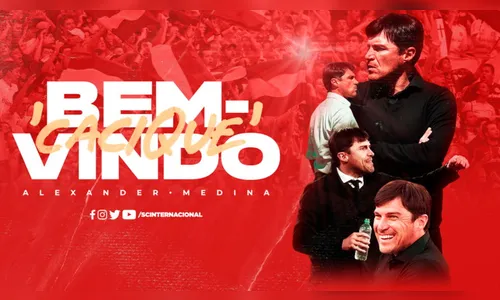 Internacional anuncia Alexander Medina como novo técnico
