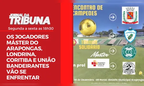 Jogo beneficente é realizado em Arapongas