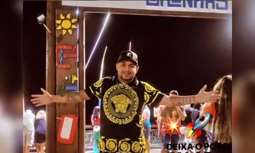 MC é morto a tiros enquanto fazia show em Porto de Galinhas