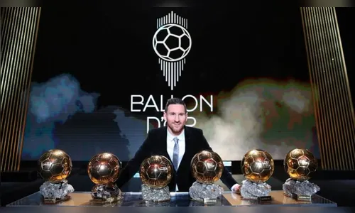 Messi bate Lewandowski e ganha a Bola de Ouro pela 7ª vez