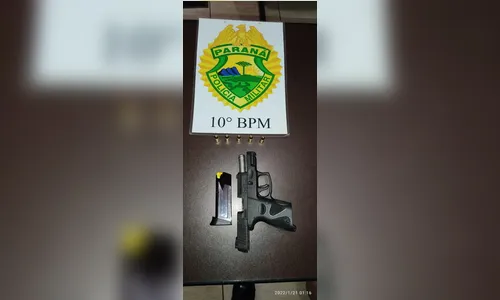 Motorista bêbado e armado é preso parado na beira da BR-376