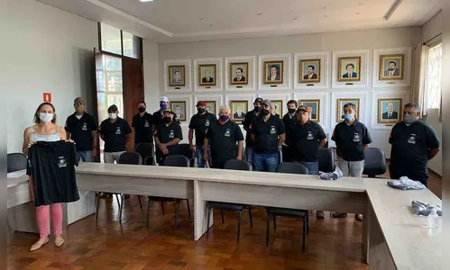 Vigias patrimoniais de Ivaiporã recebem uniformes