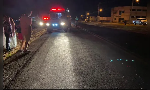 Jovem de 24 anos é atropelado em São João do Ivaí