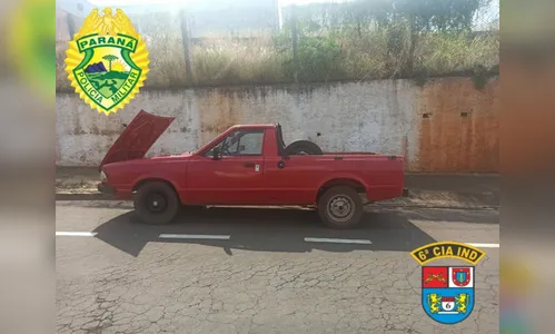 Polícia Militar recupera picape Pampa furtada em Ivaiporã