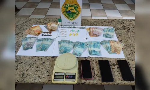 PM prende quatro homens por tráfico de drogas em Apucarana