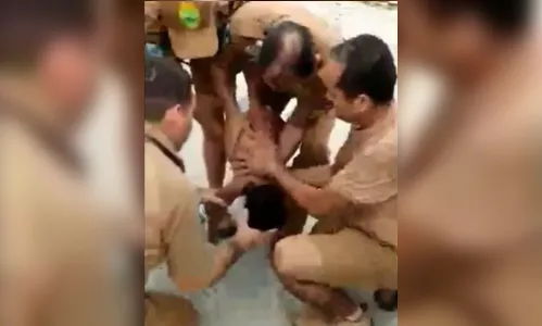 PMs salvam bebê após três manobras para desengasgá-lo; vídeo