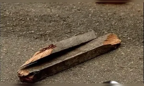 Pauladas: Homem é socorrido após ser atacado pela ex-esposa