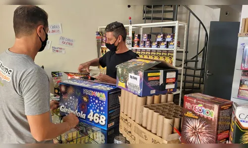 Proximidade do Ano Novo impulsiona venda de fogos