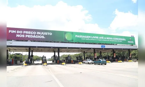 Quatro praças de pedágio ainda estão funcionando no Paraná