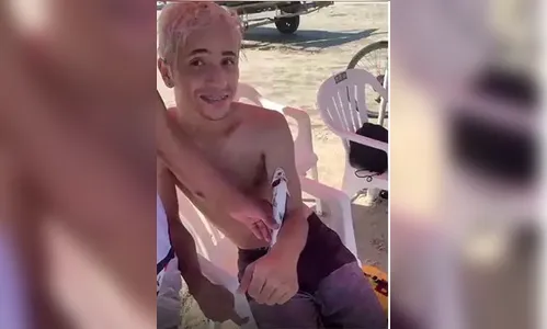 Rapaz é socorrido após ficar com peixe preso no braço; veja