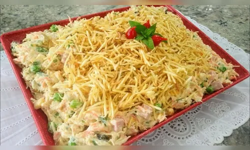 Receita de Natal: salada de salpicão de frango