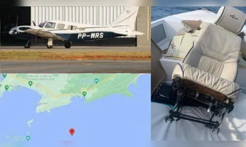 Resgate encontra destroços de avião que caiu em Ubatuba