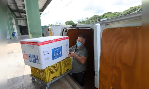 Saúde distribui 79,3 mil vacinas contra a Covid-19