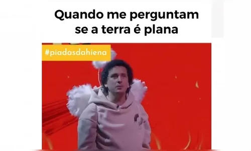 Terra plana? Humorista cita Apucarana em gravação