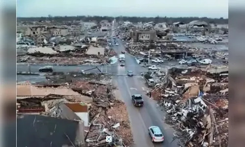 Tornados matam dezenas de pessoas no Kentucky, nos EUA