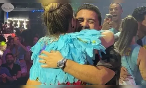 Xand Avião e Solange Almeida fazem as pazes em evento