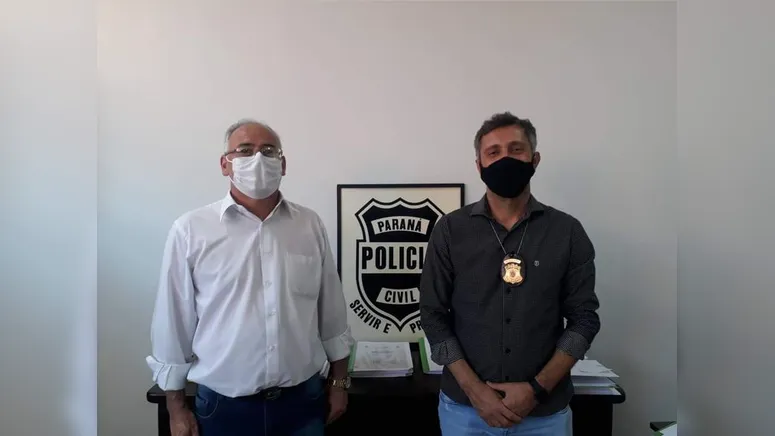 Imagem ilustrativa da notícia Poim visita Delegado da 17ª SDP, Dr. Marcus Rodrigues