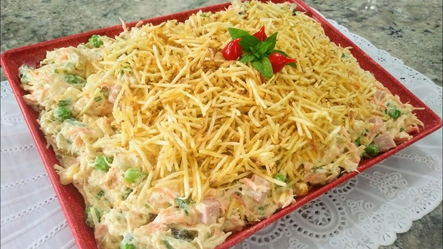 Receita de Natal: salada de salpicão de frango - TNOnline Receita de Natal: salada de salpicão de frango - TNOnline