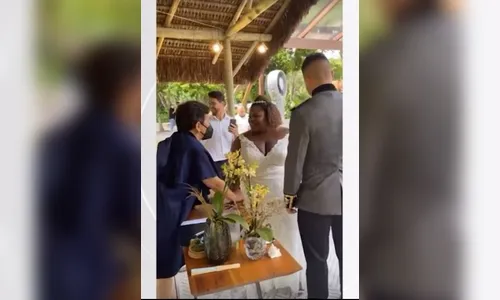 Jojo Todynho se casa com militar em cerimônia no Rio