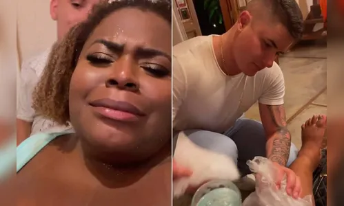 Jojo Todynho torce o joelho durante festa de casamento