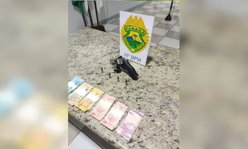 Jovem é preso pela PM Apucarana com simulacro furtado