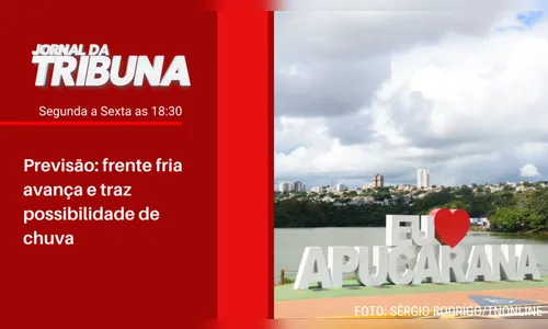 Previsão: frente fria avança e traz possibilidade de chuva